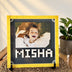 Custom Building Bricks Photo Frame: Personalized Name Puzzle Kids Gift